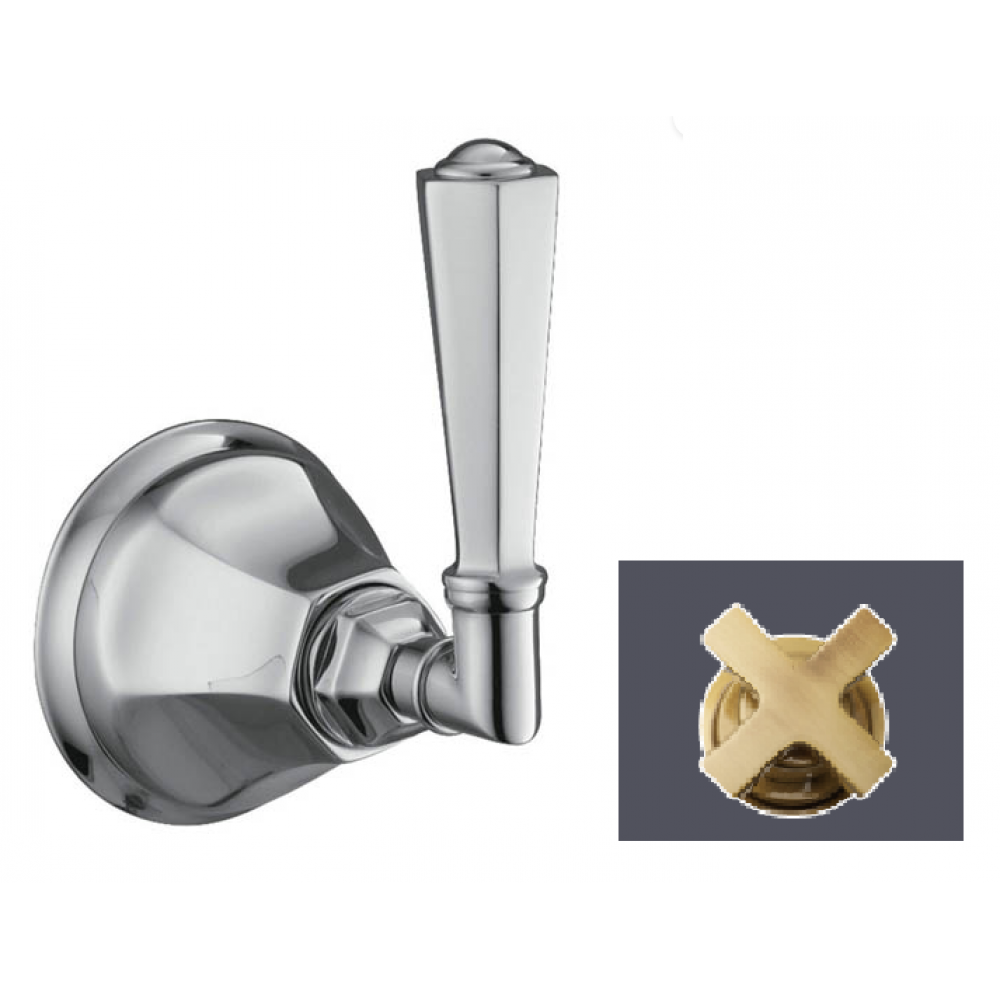 Вентиль, Nicolazzi, Termostatico, 3/4", цвет-Bronzed Plated