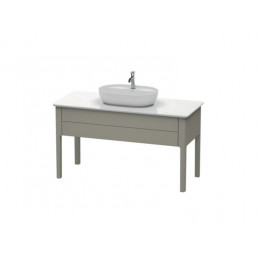 Тумба для консоли, Duravit, Luv, шгв 1338*570*743, раковина-необходимо заказать, цвет-каменно-серый шелковисто-матовый