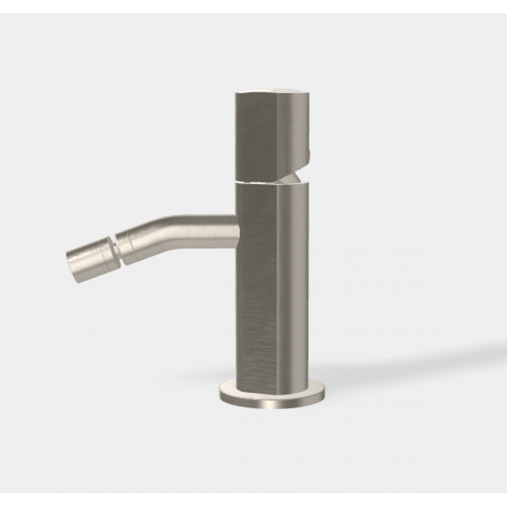 Смеситель для биде, Fima Carlo Frattini, So, цвет-никель брашированный