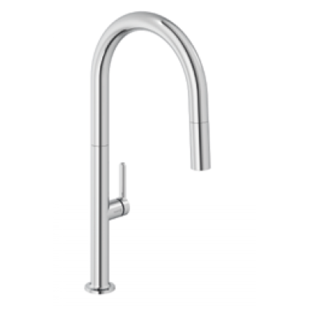 Смеситель для кухни, Kludi, AUREA, цвет-хром