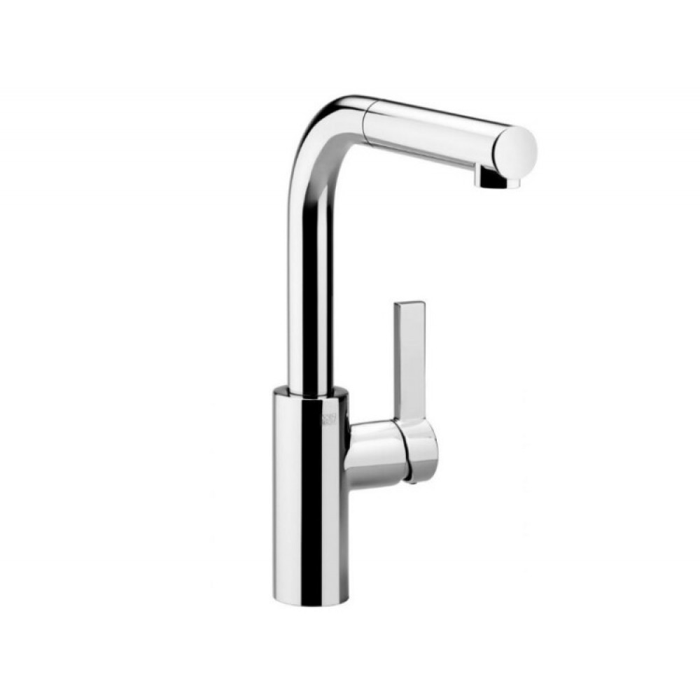 Смеситель для кухни, Dornbracht, Elio, цвет-платина матовая