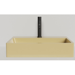 Раковина, Salini, Ottavia, шгв 595*445*125, отверстия для смесителя-1, цвет-RAL1005 глянцевый (ст.арт. 1103101GRF RAL1005, 1103101GF RAL1005 1fori)