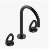 Смеситель для раковины, THG, Collection "O", цвет-Black ceram