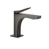 Смеситель для раковины, Gessi, Rilievo, цвет-Black Metal Brushed PVD