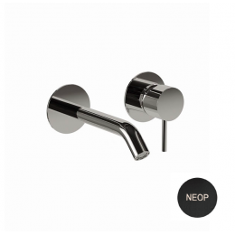 Смеситель для раковины, Carimali, ILTONDO, цвет-черный матовый