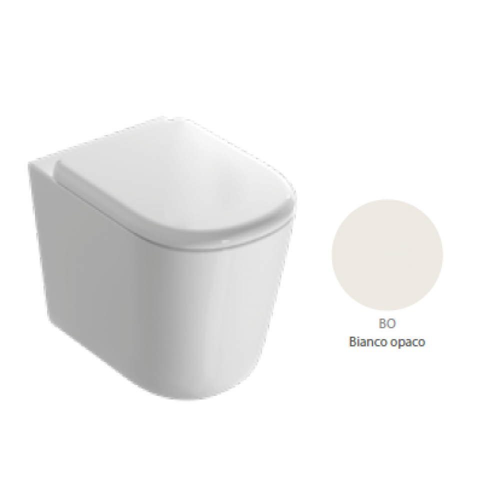 Унитаз, Globo, LALITA, напольный, шгв 360*540*430, цвет-белый матовый