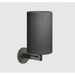 Стакан, Gessi, Ingranaggio, шгв 75*107*171, цвет-черный/Black Metal Brushed PVD