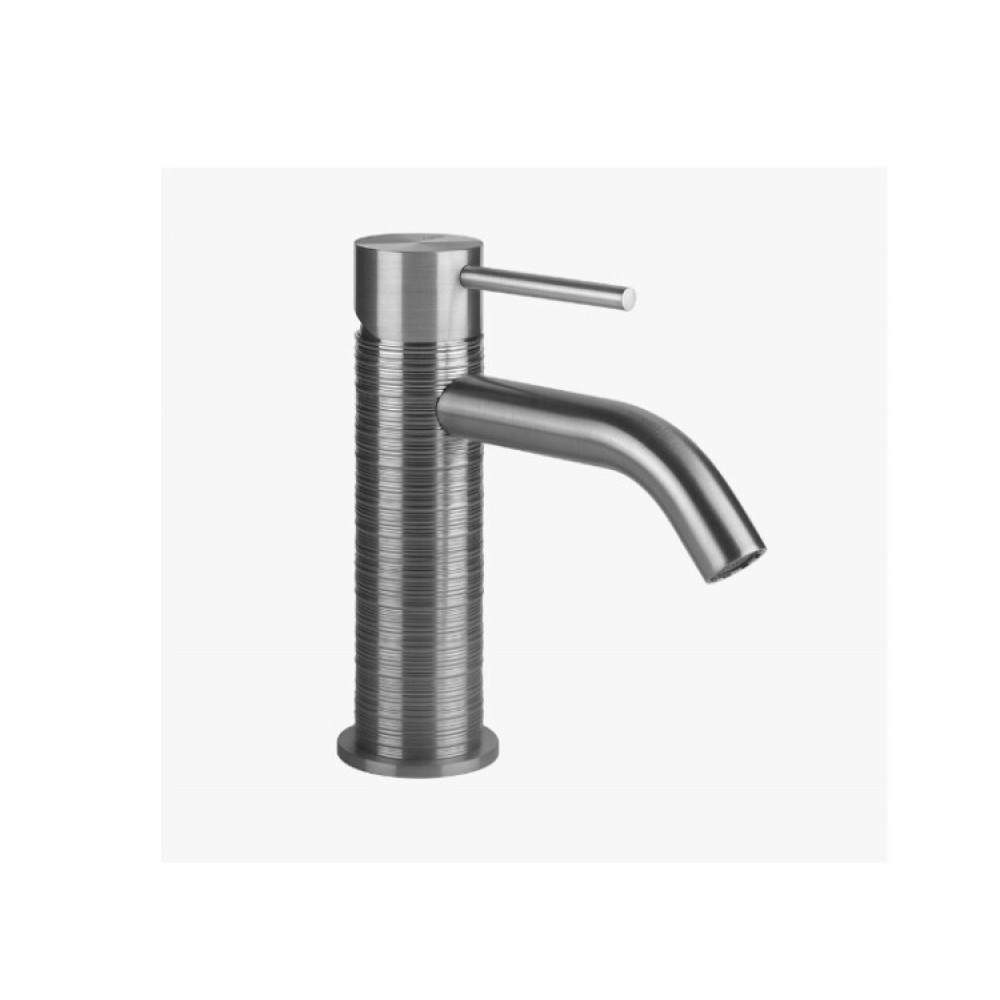 Смеситель для раковины, Gessi, Trame, цвет-Black Metal Brushed PVD