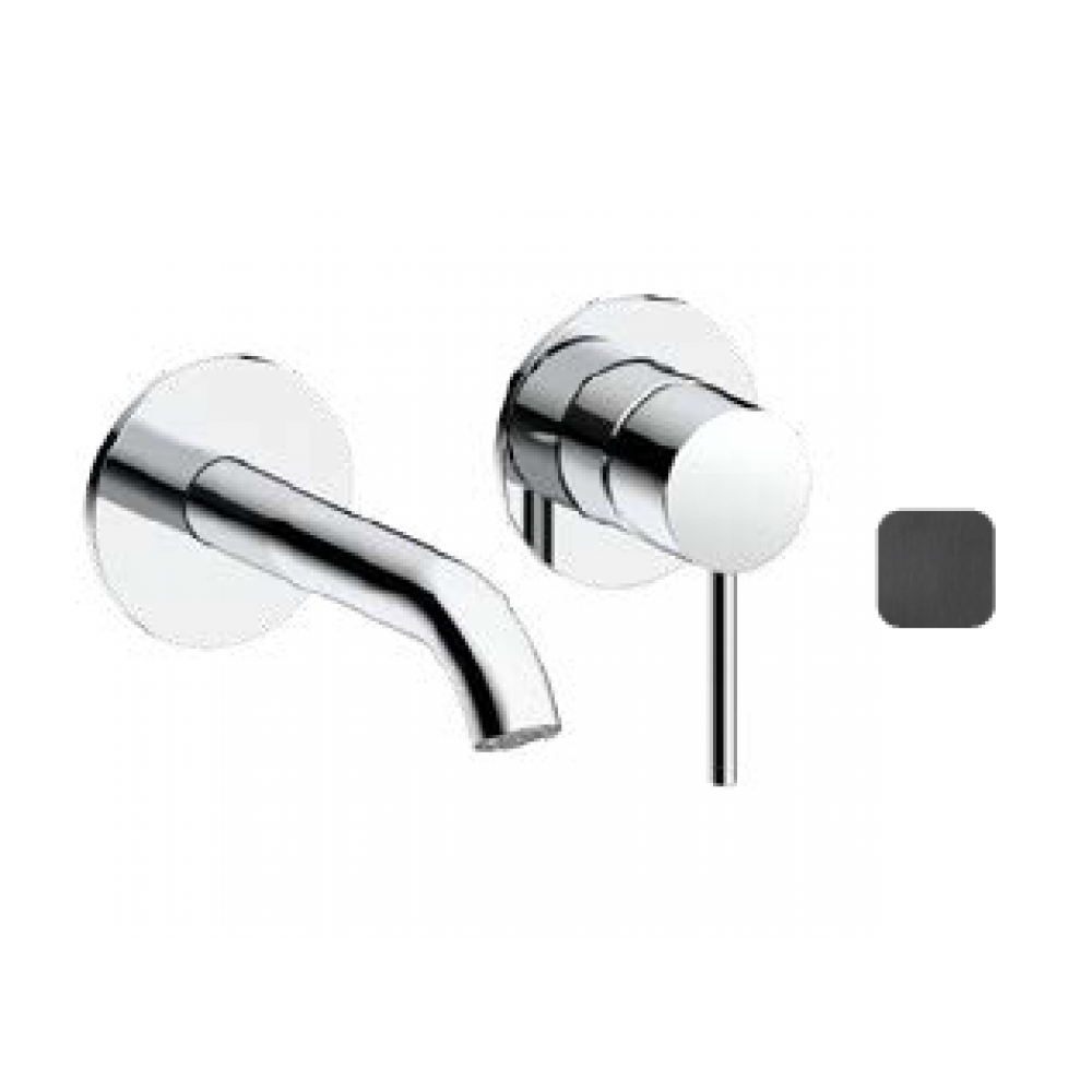 Смеситель для раковины, Almar, цвет-Absolute Black Brushed PVD (Товар заказной, возврату не подлежит)