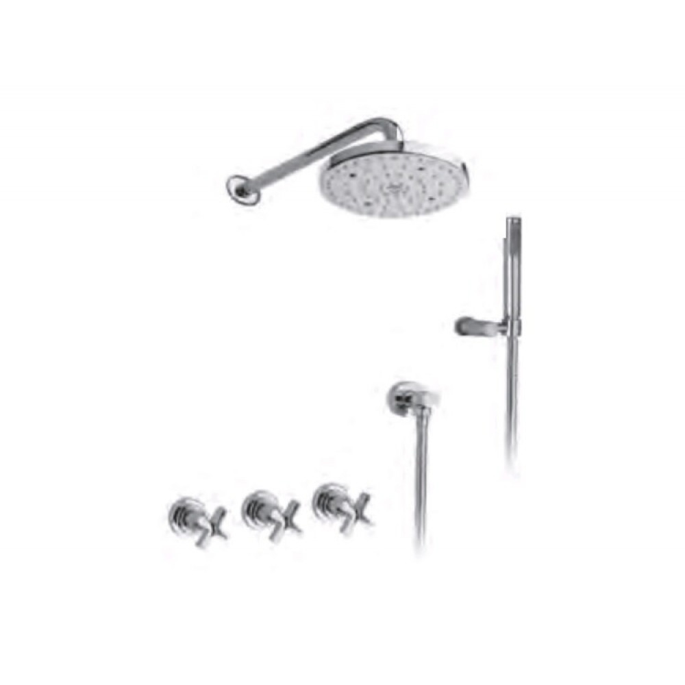 Душевой комплект, Nicolazzi, M.Croce, цвет-Chrome