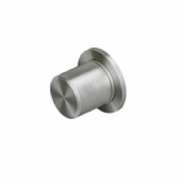 Смеситель для душа, Quadro design, Stereo, на 1 потребитель, цвет-сталь брашированная