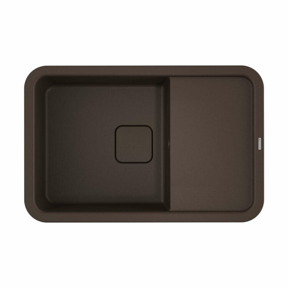 Мойка, OMOIKIRI, Tasogare, шгв 780*510*210, отверстия для смесителя-4 промаркированных, цвет-темный шоколад