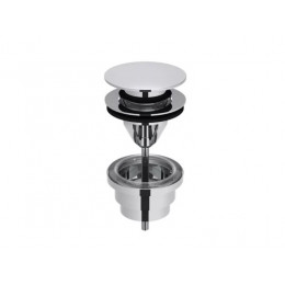 Донный клапан, Dornbracht, 1 1/4, диаметр, мм-63, для раковины, цвет-Dark Platinum matt