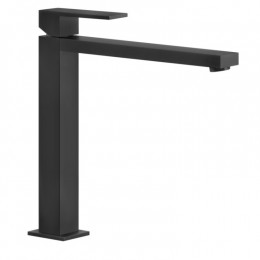 Смеситель для раковины, Gessi, Rettangolo, цвет-черный матовый