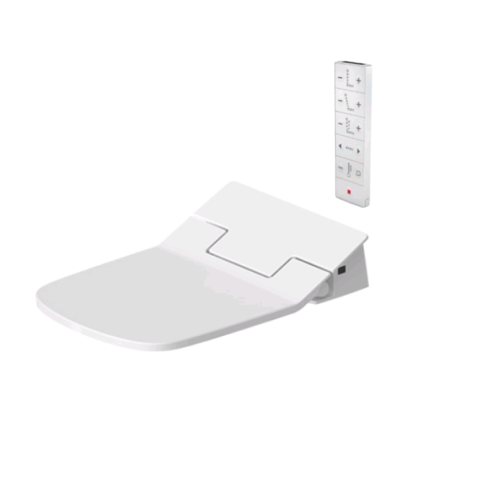 Сиденье для унитаза с функцией биде, Duravit, SensoWash® Slim, белый