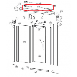 Доводчики, Huppe, Aura, для раздвижной двери