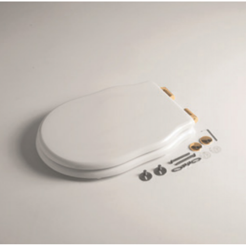 Сиденье для унитаза, Alice, Boheme, цвет-белый