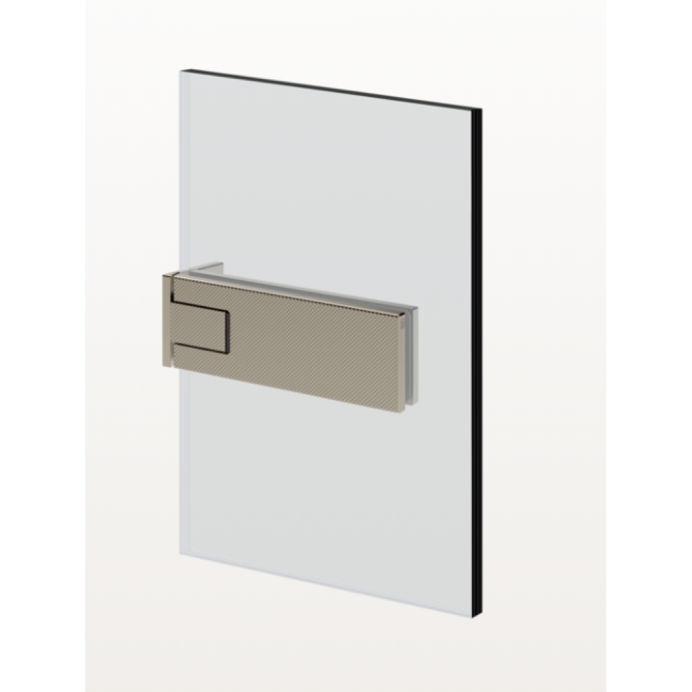 Петля стена-стекло, Gessi, Shower outfit. DIAMANTATO, цвет-Finox Brushed Nickel