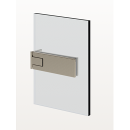 Петля стена-стекло, Gessi, Shower outfit. DIAMANTATO, цвет-Finox Brushed Nickel