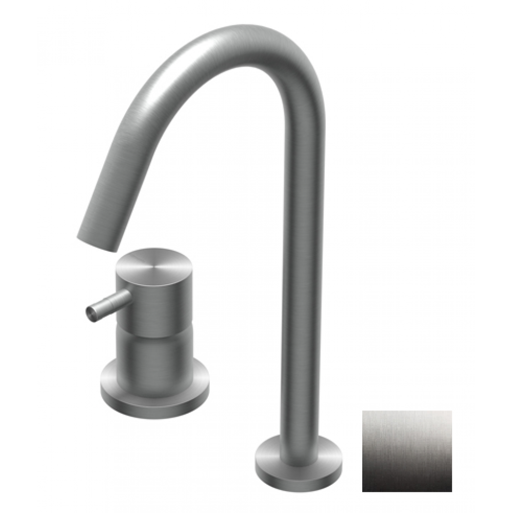 Смеситель для раковины, Ritmonio, Diametro35, цвет-хром брашированный (Brushed Chrome)