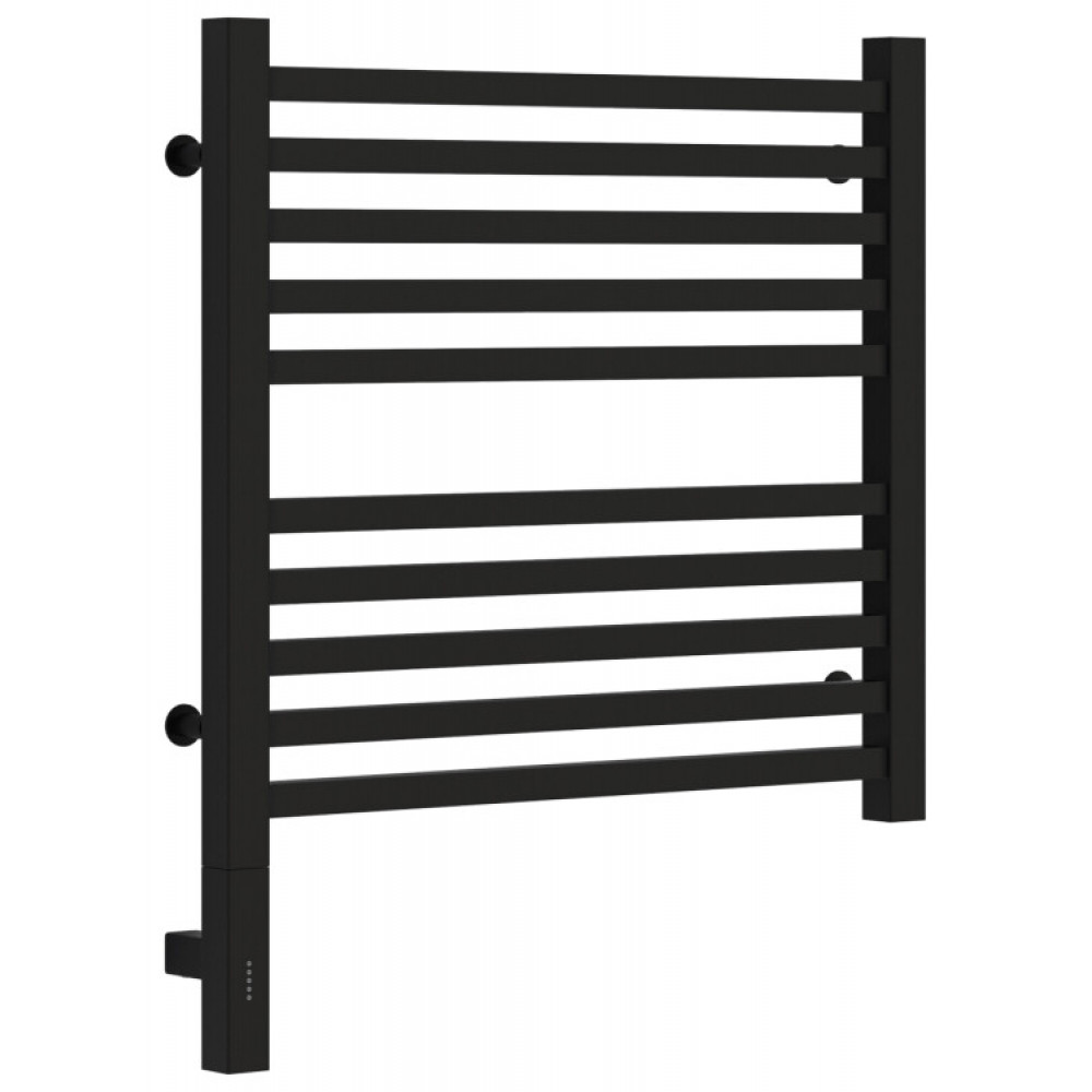 Полотенцесушитель, Сунержа, Модус 3.0, шгв 530*75*620, нижнее слева, МЭМ, цвет-черный матовый