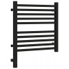 Полотенцесушитель, Сунержа, Модус 3.0, шгв 530*75*620, нижнее слева, МЭМ, цвет-черный матовый