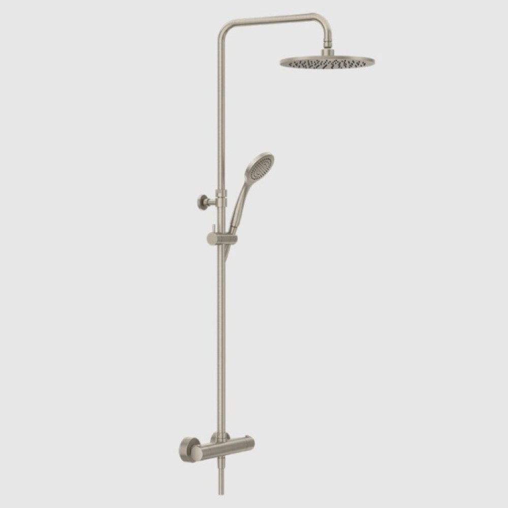 Душевая стойка, Gessi, Minimalistic shower, цвет-Finox Brushed Nickel