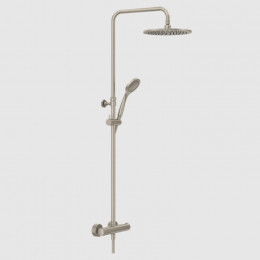 Душевая стойка, Gessi, Minimalistic shower, цвет-Finox Brushed Nickel