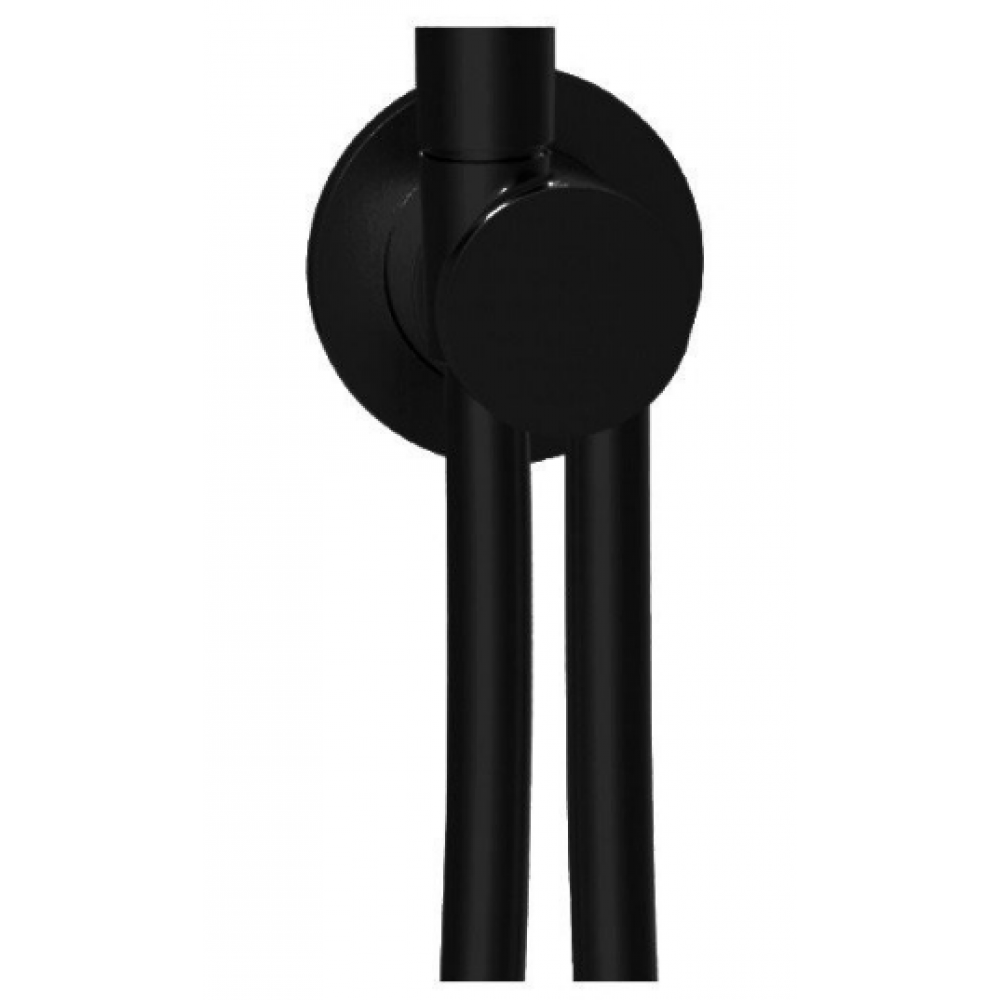Шланговое подсоединение, Almar, Showers Accessories с держателем и шлангом, цвет-Absolute Black Brushed PVD (Товар заказной, возврату не подлежит)