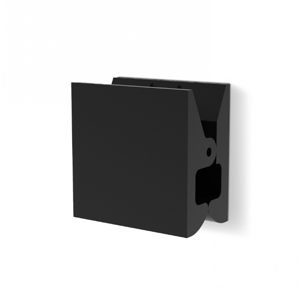 Крючок, Decor Walther, PINCH S/M, шгв 50*27.5*50, цвет-черный матовый