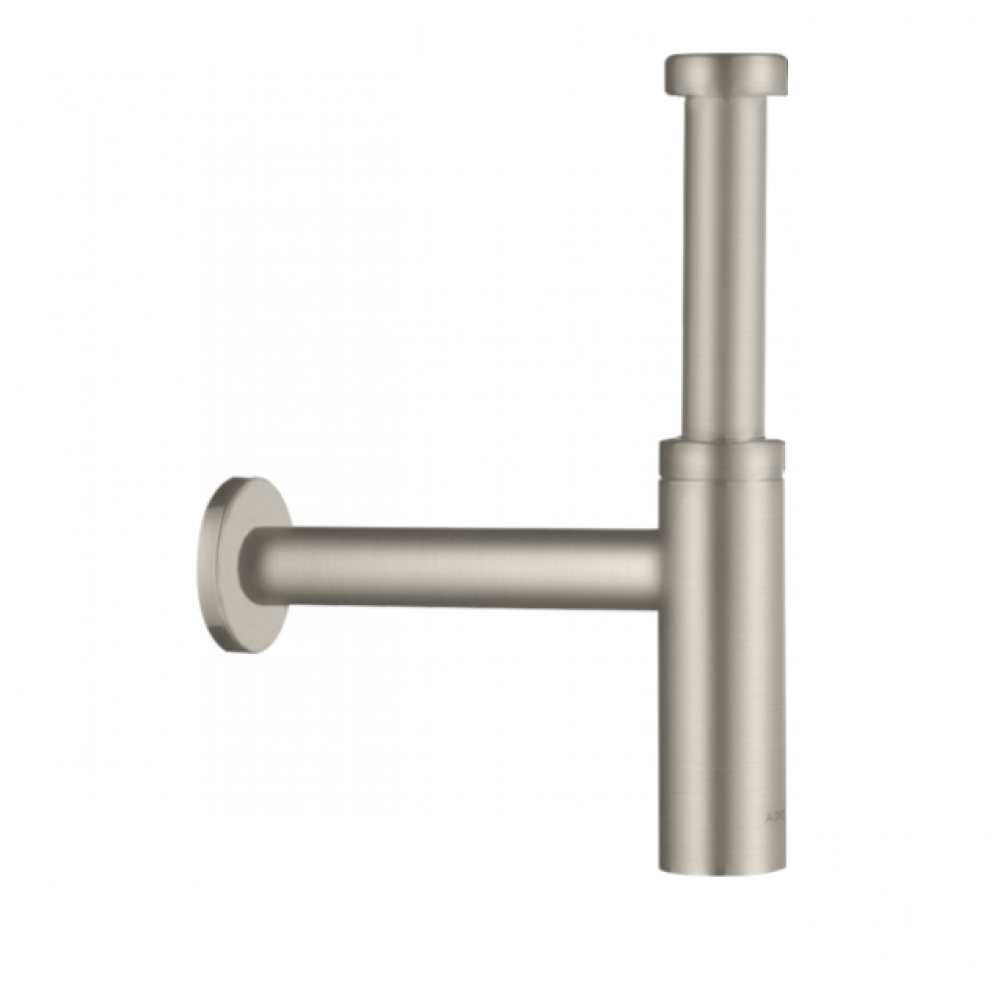Сифон, Axor, Flowstar S, бутылочный, 1 1/4", цвет-сталь