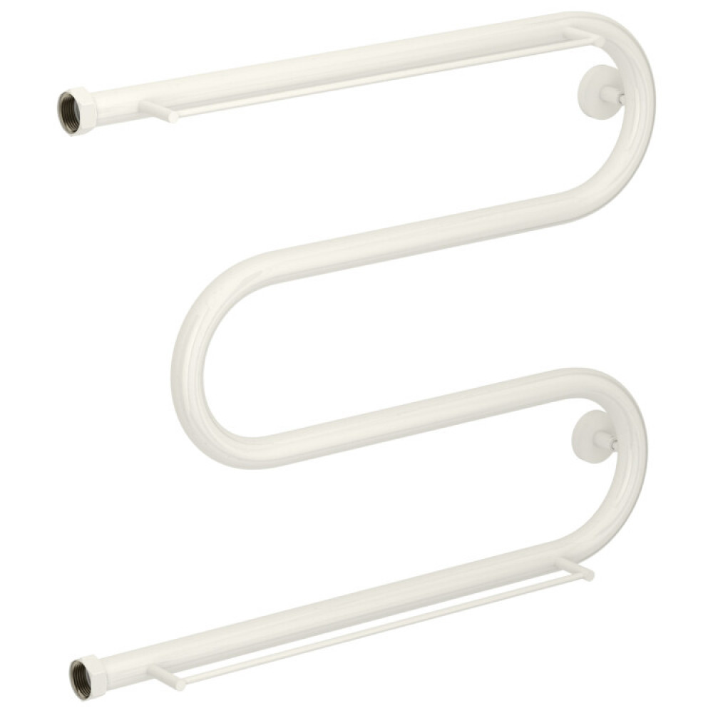 Полотенцесушитель, Сунержа, М-образный +, с 2 полками, шгв 660*105-125*536, цвет-белый