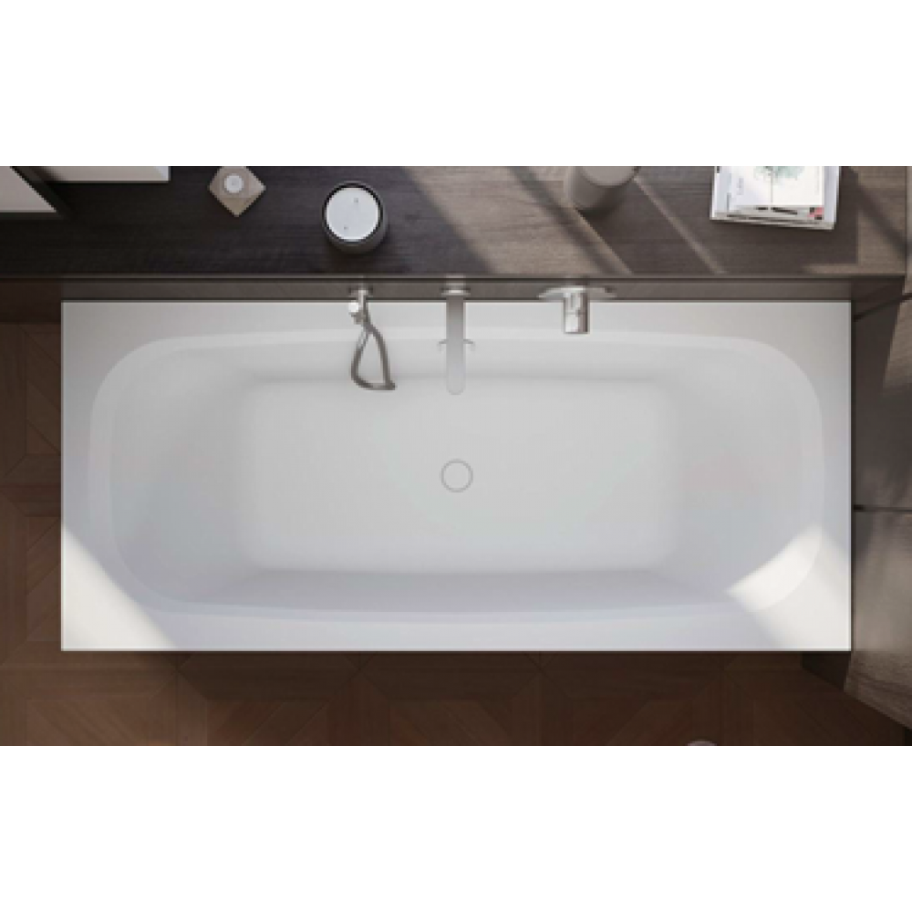 Ванна, Duravit, Aurena, шгв 1800*800*480, DuroCast Smooth, цвет-белый матовый