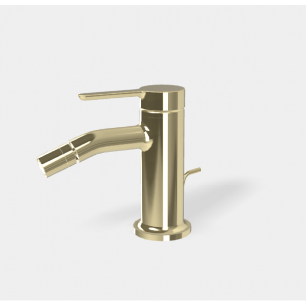 Смеситель для биде, Fima Carlo Frattini, Snap, цвет-шампань