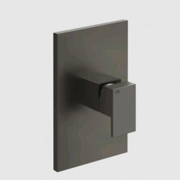 Смеситель для душа, Gessi, Rettangolo, на 1 потребитель, цвет-Black Metal Brushed PVD