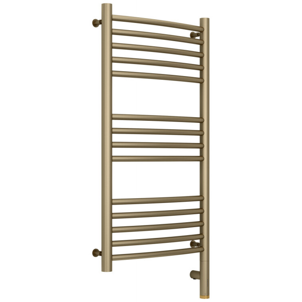 Полотенцесушитель, Сунержа, Богема 3.0, выгнутая, шгв 432*88*924, нижнее справа, МЭМ, цвет-золотой шёлк