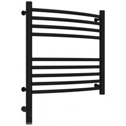 Полотенцесушитель, Сунержа, Богема 3.0, шгв 532*103*632, нижнее слева, МЭМ, цвет-черный матовый