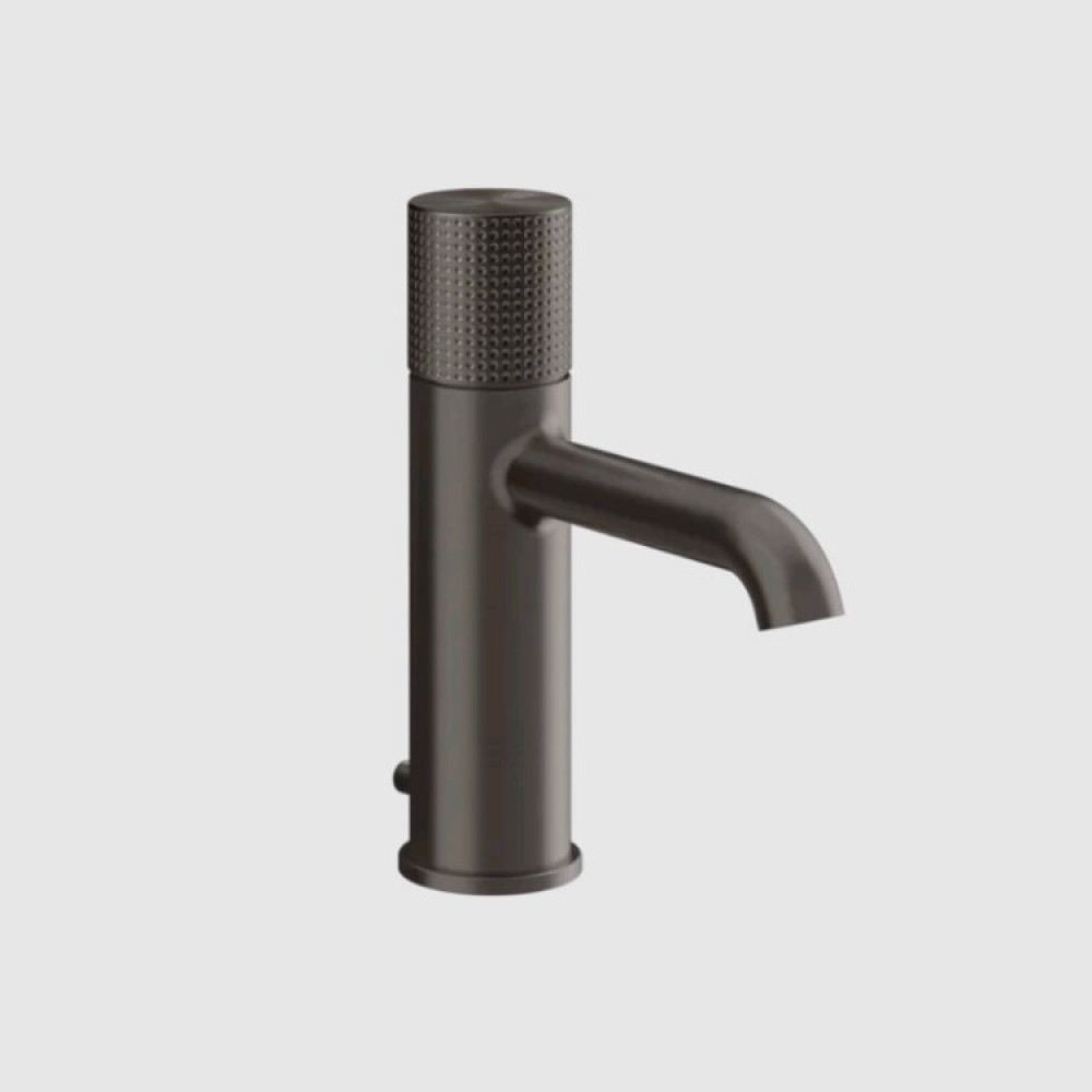 Смеситель для раковины, Gessi, Habito Cesello, цвет-Black Metal Brushed PVD