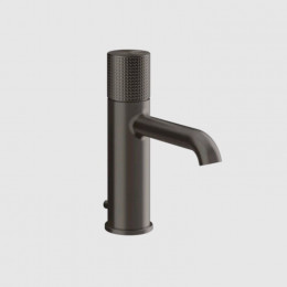 Смеситель для раковины, Gessi, Habito Cesello, цвет-Black Metal Brushed PVD