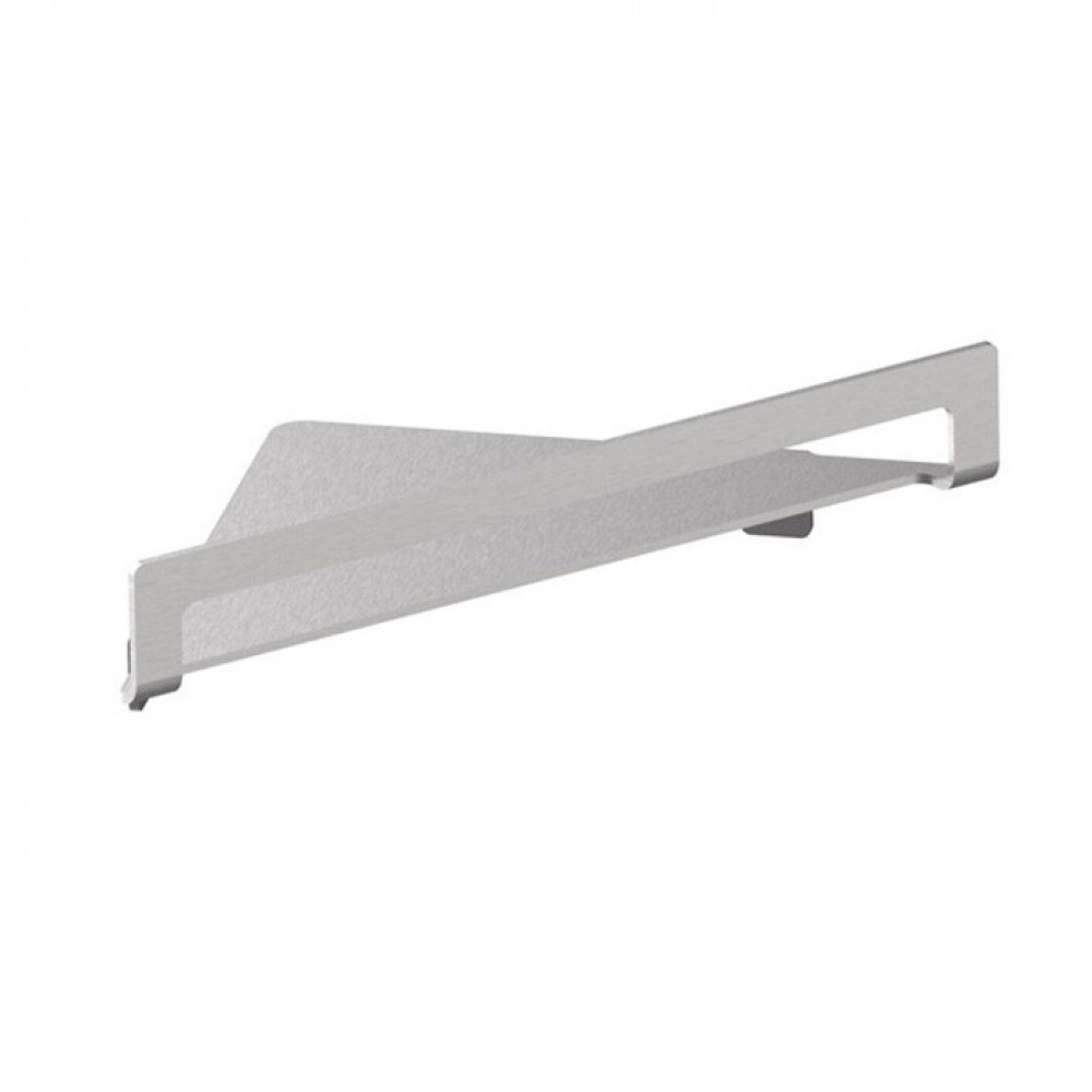Полка, Almar, Showers Accessories, угловая, шгв 216*216*37, цвет-сталь нержавеющая (Товар заказной, возврату не подлежит)