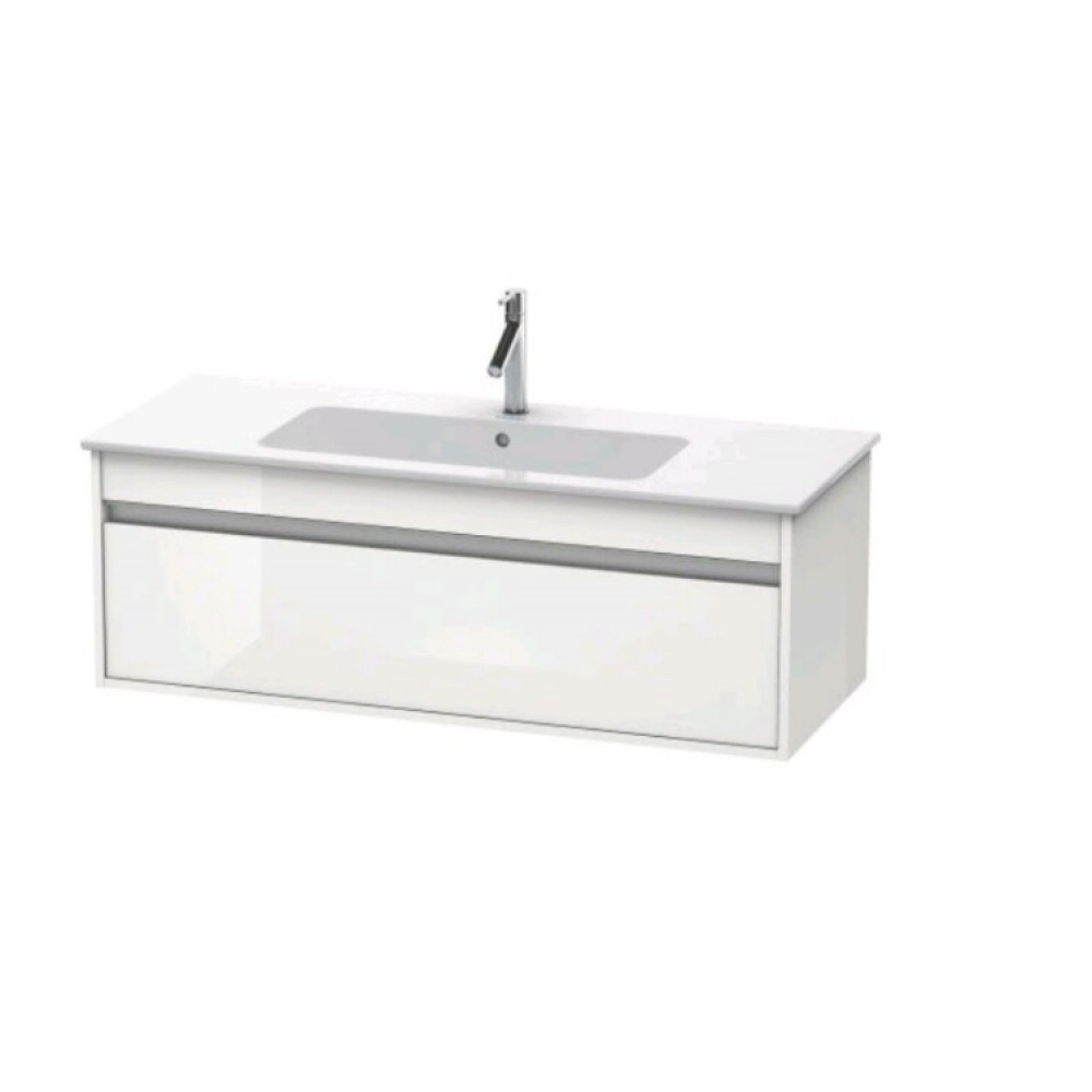 Тумба под раковину, Duravit, Ketho, шгв 1200*475*410, раковина-необходимо заказать, цвет-белый глянцевый