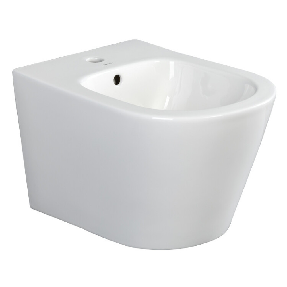 Биде, Splendy, Bliss, подвесной, шгв 370*525*320, Crystal glaze, цвет-белый