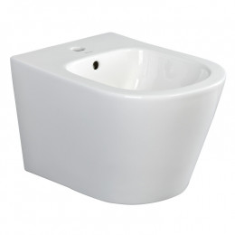 Биде, Splendy, Bliss, подвесной, шгв 370*525*320, Crystal glaze, цвет-белый