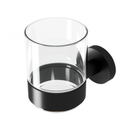 Стакан, Geesa, Nemox Black, шгв 66*102*99, цвет-черный матовый