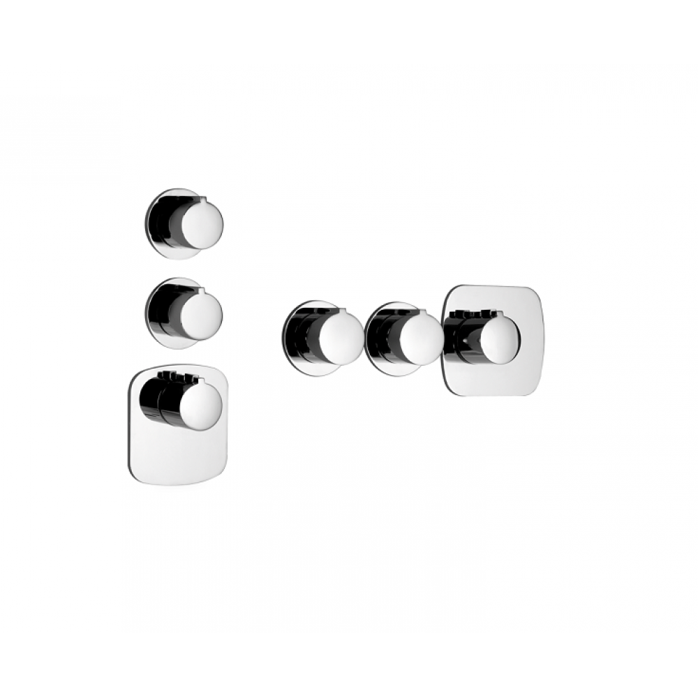 Смеситель для душа, Gessi, Tondo Wellness, цвет-Black XL