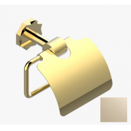 Бумагодержатель, THG, Nihal ivory porcelain, шгв 139*64*75, цвет-золото светлое