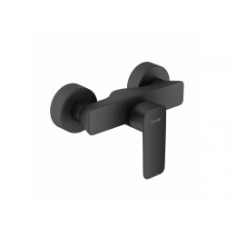 Смеситель для душа, Kludi, Pure&Style, цвет-черный матовый