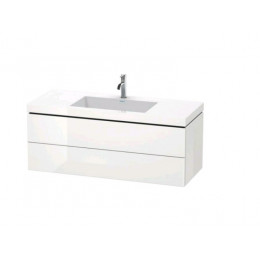 Тумба под раковину, Duravit, L-Cube, шгв 1200*480*500, раковина-в комплекте, цвет-американский орех