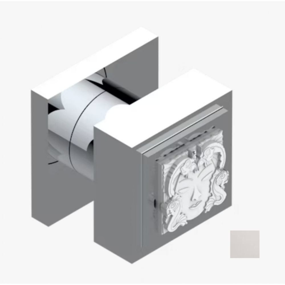 Маховик, THG, Masque de Femme Smooth metal, для встраиваемого в стену вентиля, цвет-никель