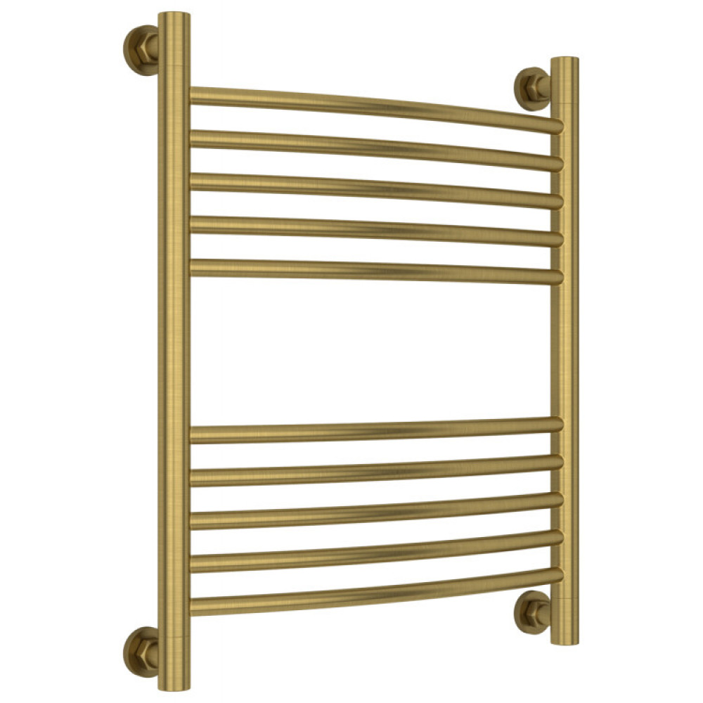 Полотенцесушитель, Сунержа, Богема +, выгнутая. шгв 550*105*662, цвет-латунь состаренная